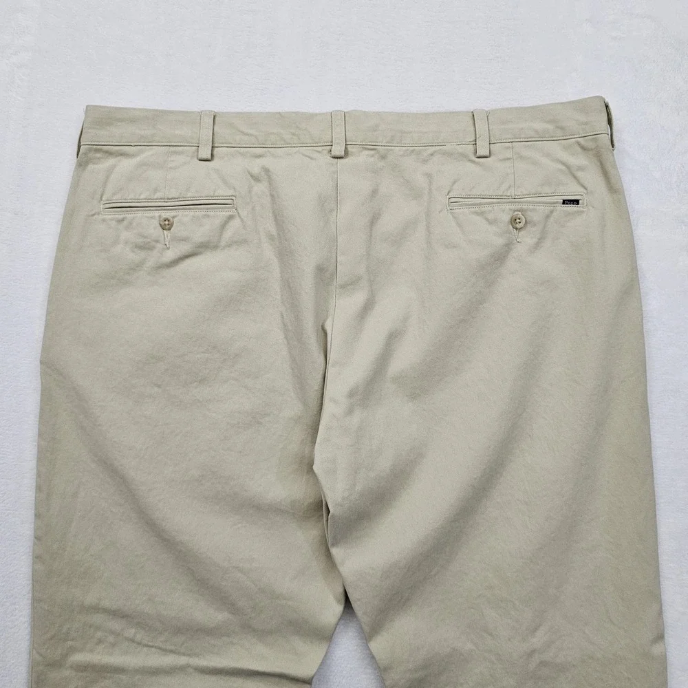 Polo Ralph Lauren‎ Mens 40W 31L Beige Pants Chinos Khaki Slim Fit Preppy Ivy